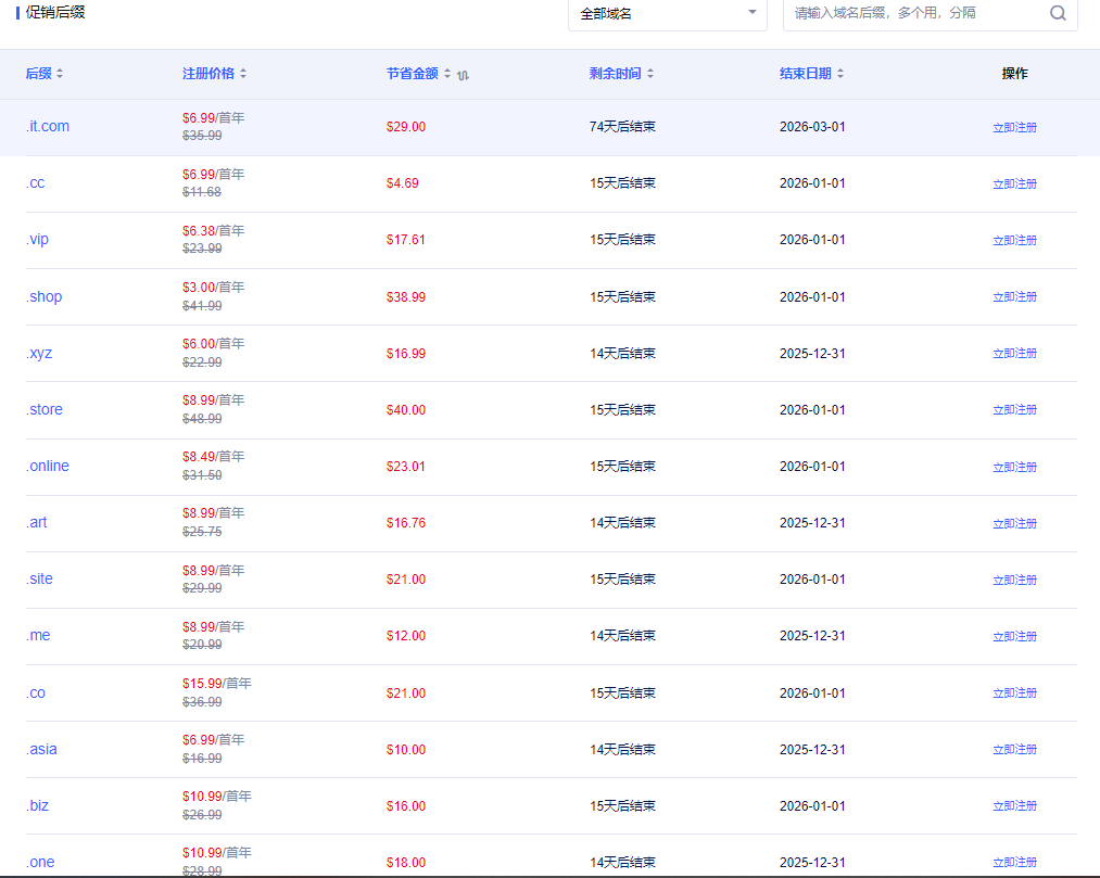 Gname年末钜惠 .com域名低至.50/年 .shop域名仅需https://hostingchat.cn/wp-content/uploads/2025/12/2021090708405073.gif