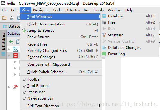 datagrip如何找到数据库和表 datagrip如何找到数据库和表