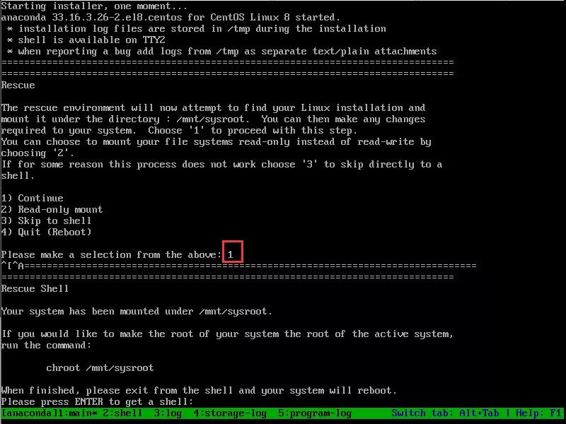Centos8中恢复根目录为默认权限