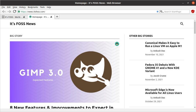 十个适用于 Linux 的开源轻量级网页浏览器 十个适用于 Linux 的开源轻量级网页浏览器