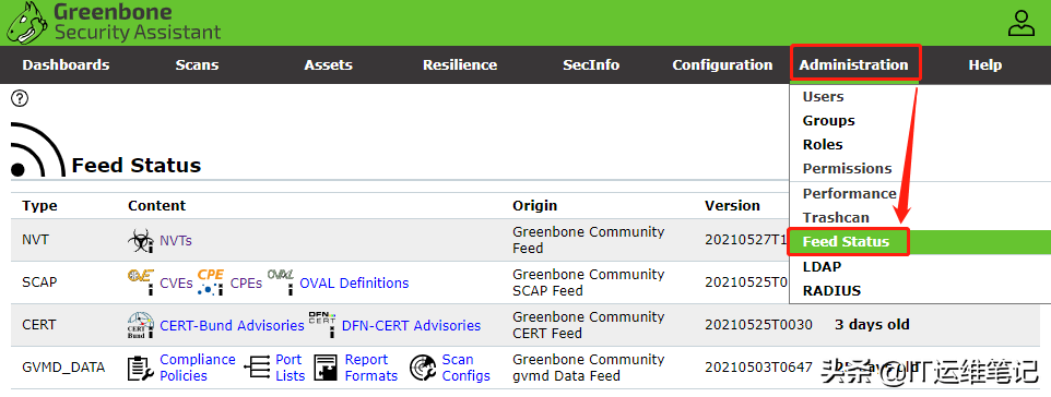 CentOS 8下YUM安装OpenVAS(GVM) CentOS 8下YUM安装OpenVAS(GVM)
