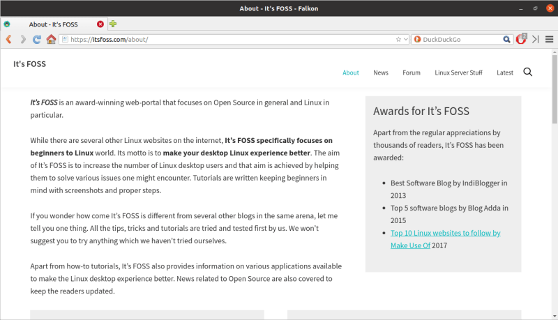 十个适用于 Linux 的开源轻量级网页浏览器 十个适用于 Linux 的开源轻量级网页浏览器