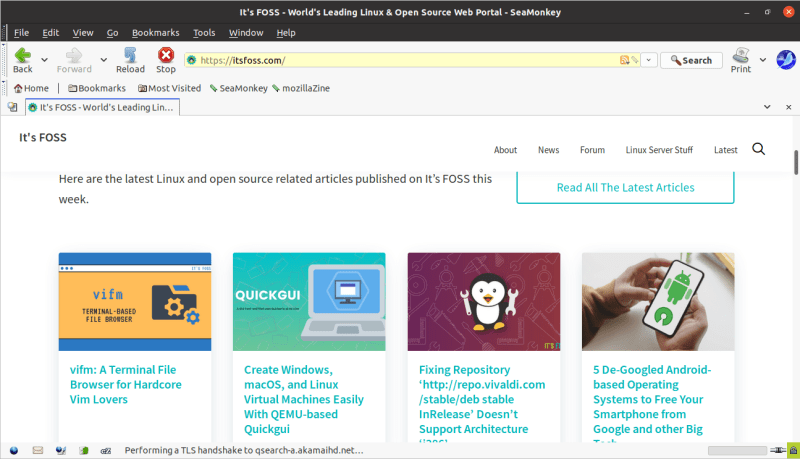 十个适用于 Linux 的开源轻量级网页浏览器 十个适用于 Linux 的开源轻量级网页浏览器