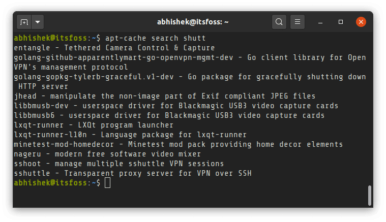 如何在Debian、Ubuntu中使用apt-cache命令 如何在Debian、Ubuntu中使用apt-cache命令