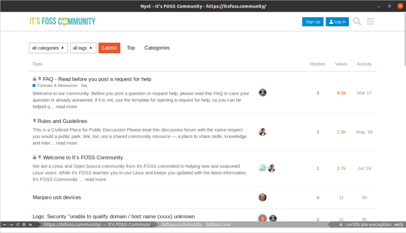 十个适用于 Linux 的开源轻量级网页浏览器 十个适用于 Linux 的开源轻量级网页浏览器