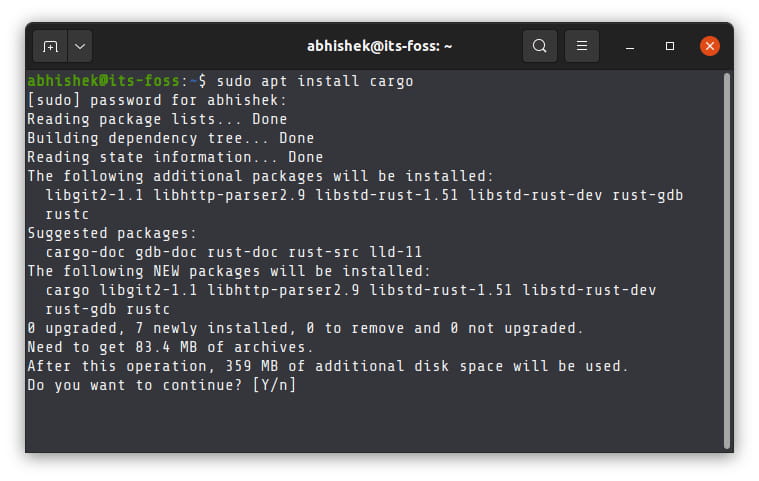 如何在 Ubuntu 和其它的 Linux 发行版安装 Rust 和 Cargo 如何在 Ubuntu 和其它的 Linux 发行版安装 Rust 和 Cargo