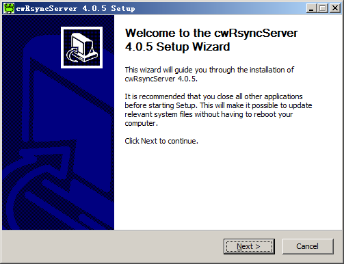 rsync实现windows服务器端和客户端配置操作方法