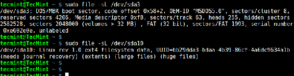 Linux中7个判断文件系统类型的方法