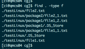 Linux 命令find之查找文件的示例 Linux 命令find之查找文件的示例