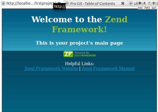 Ubuntu10.10 Zend FrameWork配置方法及helloworld显示