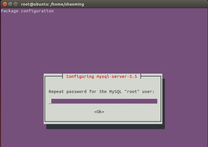 Ubuntu 14.04下安装MySQL