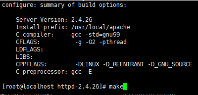 Linux下Apache HTTP Server 2.4.26安装教程