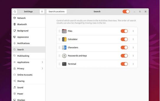 Ubuntu 22.04 将用橙色替换紫色成为主题色