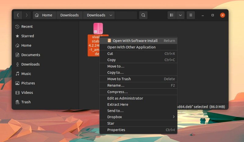 如何在 Ubuntu 中安装 Vivaldi 浏览器