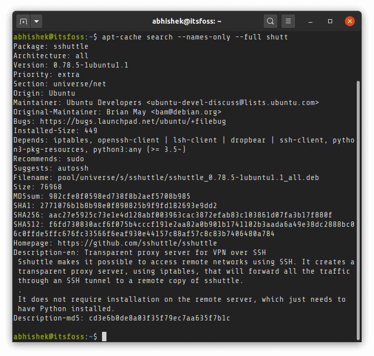 如何在Debian、Ubuntu中使用apt-cache命令 如何在Debian、Ubuntu中使用apt-cache命令