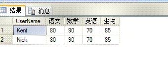 SQL 中的行转列和列转行