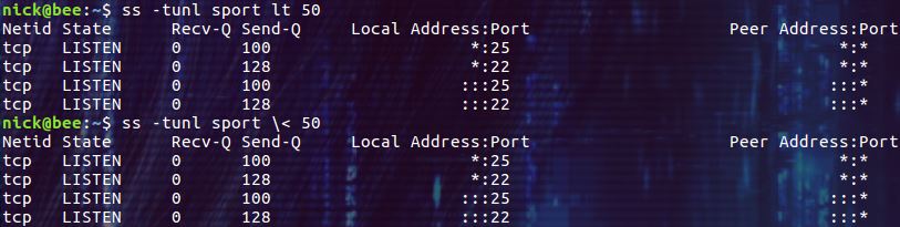 linux ss命令详解 linux ss命令详解