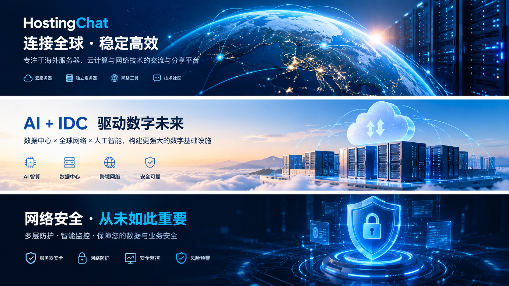 HostingChat 是什么？专注服务器、云计算与网络技术的交流分享平台