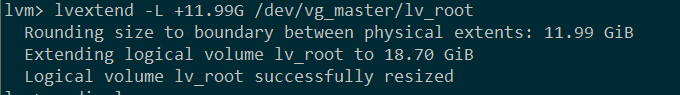 详解Linux 虚拟机根分区磁盘扩充空间记录