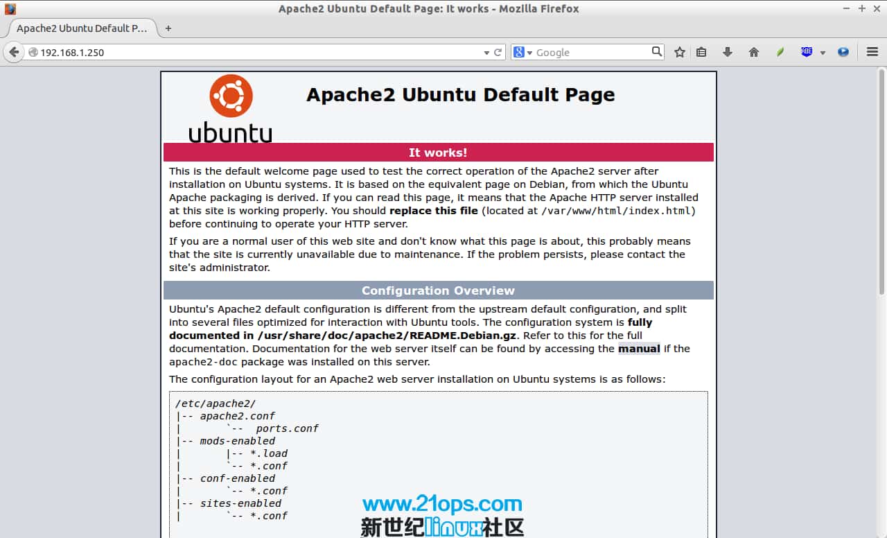 ubuntu 14.04设置Apache虚拟主机的方法 ubuntu 14.04设置Apache虚拟主机的方法