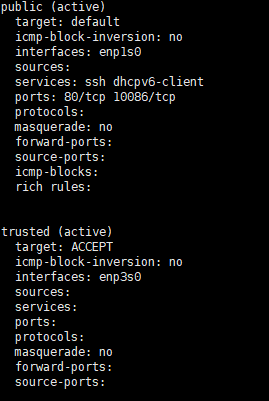 Linux下双网卡Firewalld的配置流程(推荐) Linux下双网卡Firewalld的配置流程(推荐)