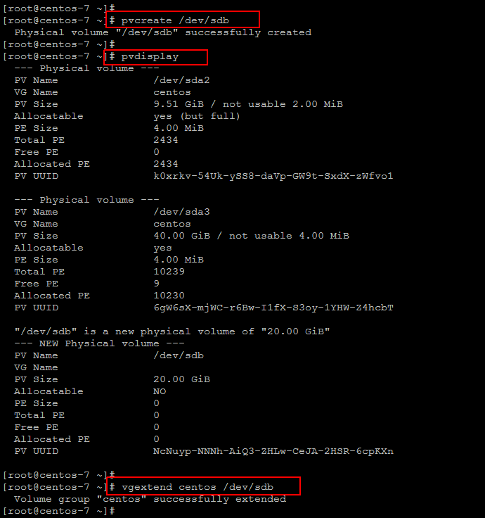 详解如何在 CentOS 7 中添加新磁盘而不用重启系统 详解如何在 CentOS 7 中添加新磁盘而不用重启系统