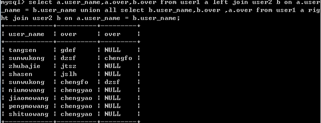 SQL之Join的使用详解 SQL之Join的使用详解