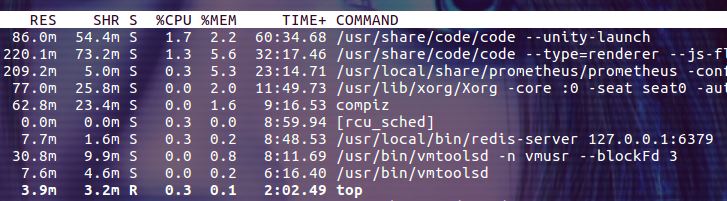 linux top命令详解 linux top命令详解