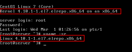 详解如何在 CentOS 7 中安装或升级最新的内核