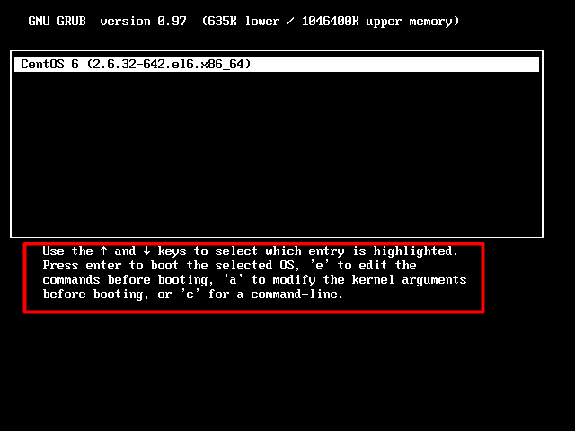 CentOS6.8单用户模式如何修改密码
