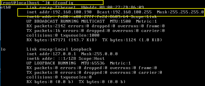 VirtualBox下Centos6.8网络配置教程