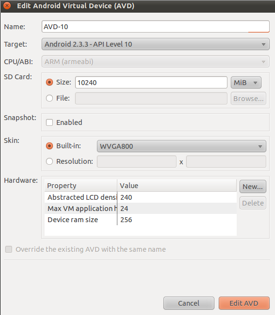 Ubuntu搭建Eclipse+JDK+SDK的Android开发环境